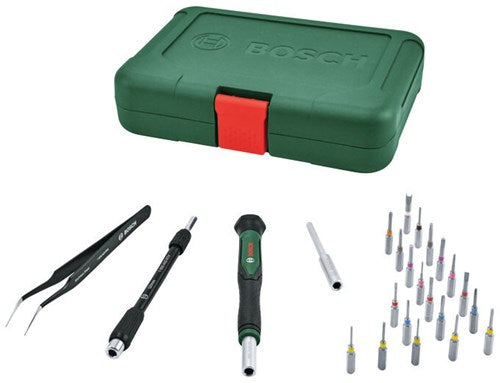 Set cacciaviti di precisione Bosch verdi | 24 pezzi - 1600a039ht