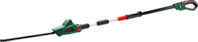 Bosch groen bosch universalhedgepole 18 telescopische heggenschaar - 43 cm meslengte - zonder 18 v accu en oplader