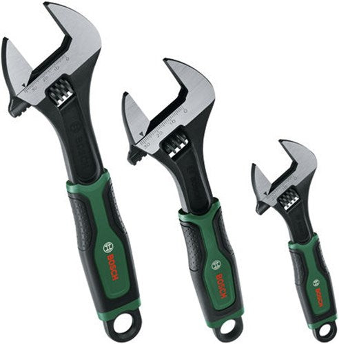 Set chiavi regolabili Bosch verdi | 3 pezzi (6 8 10 ) - 1600a039 ore