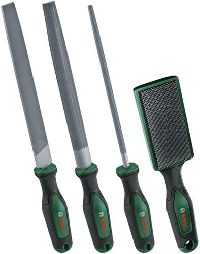 Set di lime Bosch verdi con spazzola | 4 pezzi | 200mm 8 - 1600a034gr