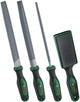 Set di lime Bosch verdi con spazzola | 4 pezzi | 200mm 8 - 1600a034gr