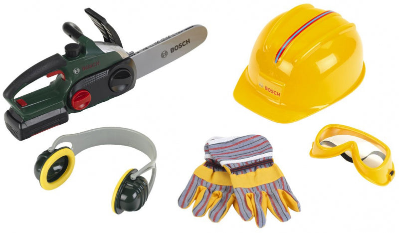 Motosierra Bosch pequeña con accesorios (5 piezas)