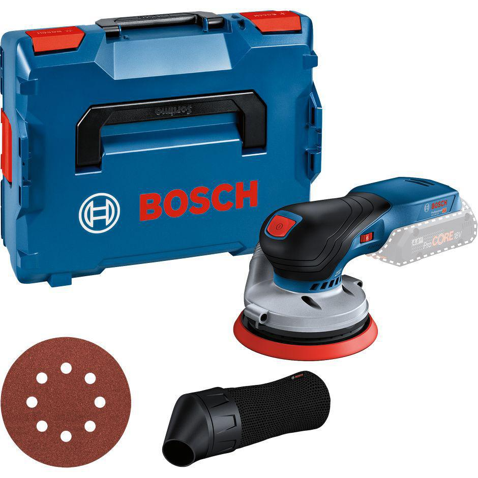 Levigatrice eccentrica a batteria Bosch Blue Gex 12v-150-3 | assolo in l-boxx | senza batteria e caricabatteria - 0601373301