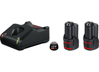 Set de iniciación de baterías bosch gba 12v 3.0ah baterías + cargador