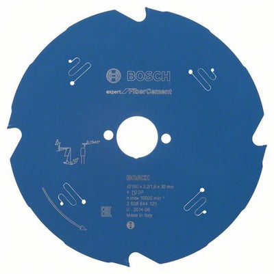 Accesorios bosch hoja de sierra circular expert para fibrocemento 190x30x2,2 1,6x4 - 2608644125