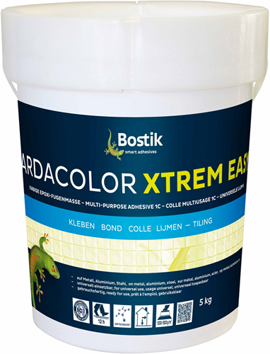 Bostik ardacolor xtreme facile | grigio | secchio 5 kg - 30606754