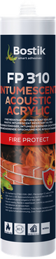 Bostik fp 310 intumescent acoustic acrylic | wit | koker 310 ml - 30614486