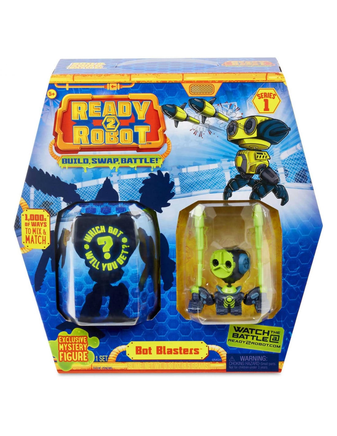 Ready 2 Robot Bots Blasters Green