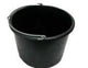 Bouwemmer 12ltr zwart