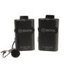 Duo Boya 2.4 GHz Microfono Lavalier Wireless By-WM4 Pro-K1