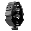 Adattatore audio Boya BY-MP4 per smartphone, DSLR, videocamere e PC