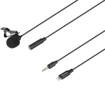 Boya clip-on Lavalier Microphone by-M2 para iOS