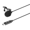 Microfono Lavalier di Boya Clip-On BY-M3 per USB-C