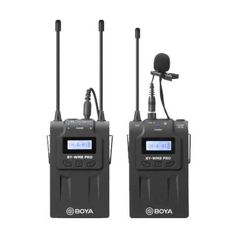 Boya UHF Duo Lavalier Micrófono Wireless By-Wm8 Pro-K1