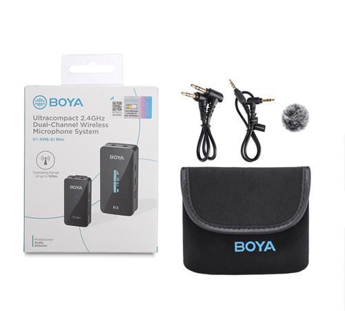 Microfono wireless di Boya Ultra-compatto BY-XM6-S1 MINI