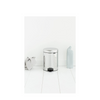 Brabantia pedaalemmer newicon 5 liter brilliant steel