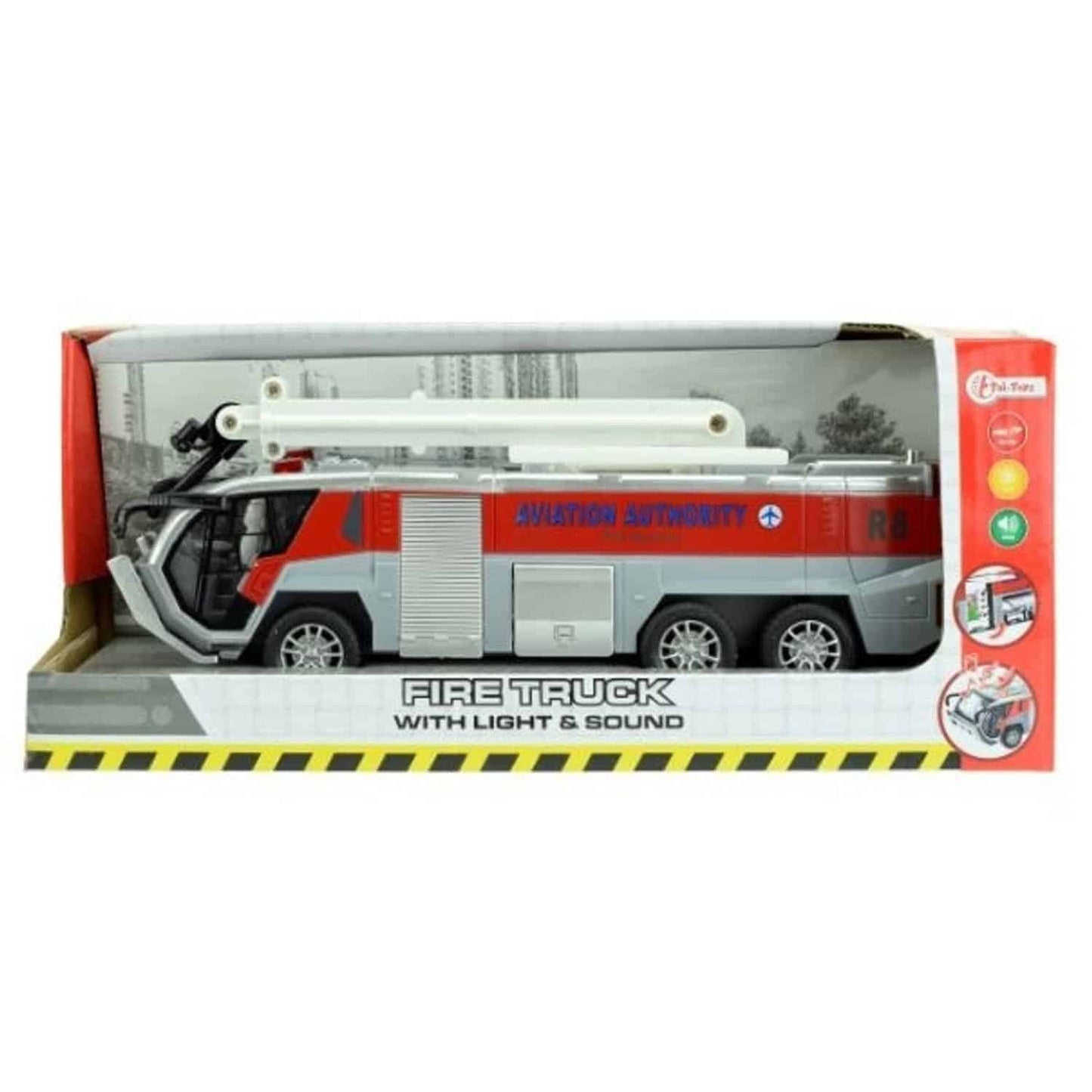 Toi-Toys Camión de bomberos con luz, sonido y fricción
