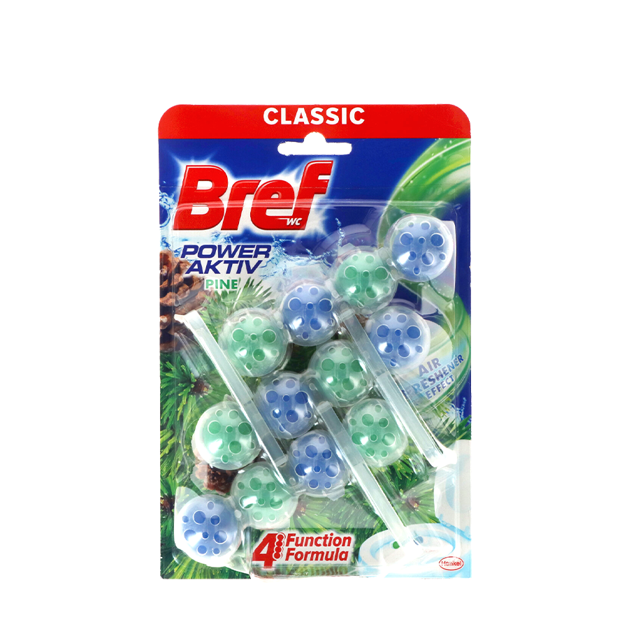 Bref WC Power Active, confezione da 3