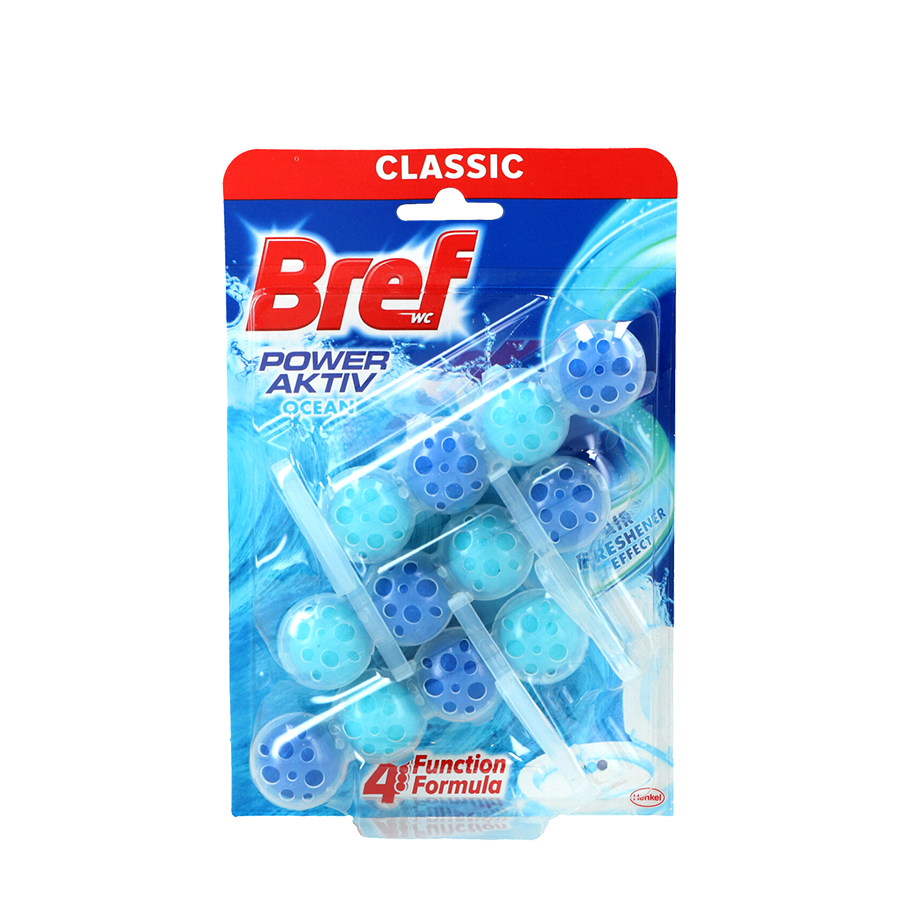 Bref WC Power Activ Ocean Confezione da 3 pezzi