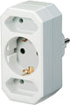 Enchufe adaptador Brennerstuhl con conexión a tierra 2+1 - 1508050