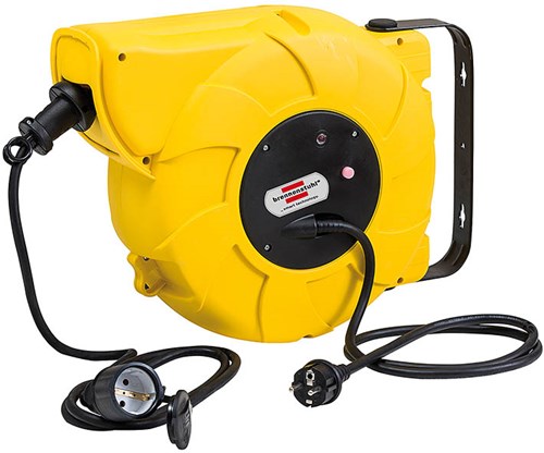 Brennerstuhl enrollador de cable automático ip44 9+2m h07rn-f 3g1.5 - 1241000