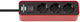 Ciabatta Brennerstuhl ecolor | 3 volte | rosso nero | 1,5 metri - 1153230070