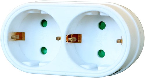 Brennenstuhl geaarde adapterstekker 2 - 1508180