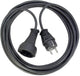Prolunga in plastica di qualità Brennerstuhl 2m nero h05vv-f 3g1,5 - 1165010015