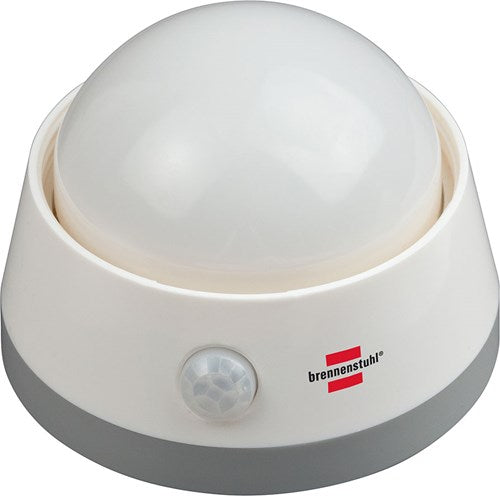 Brennerstuhl Luce notturna a LED NLB 02 BS con batteria con rilevatore di movimento a infrarossi e pressostato 2 LED 6 lm 3x AA (incluso) - 1173290