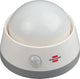Brennerstuhl Luce notturna a LED NLB 02 BS con batteria con rilevatore di movimento a infrarossi e pressostato 2 LED 6 lm 3x AA (incluso) - 1173290