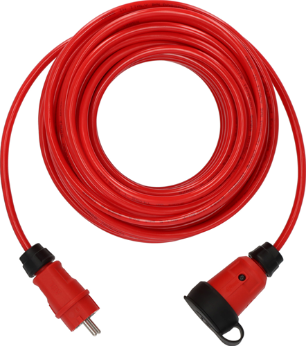 Ngk brennerstuhl versión profesional | vq 2100 | ip44 | 25m | rojo | h07bq-f 3g1.5 - 9161250210