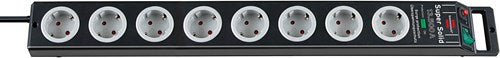 Brennerstuhl protezione da sovratensione super solida 13.500a 8 vie nero 2,5m h05vv-f 3g1,5 - 1153380318