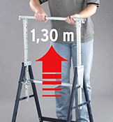 Brennenstuhl Telescopic Metal Trestle MB 160h