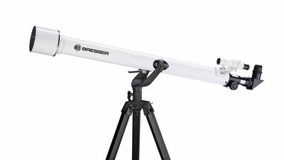 Bresser Telescope Az Refrattator 60 900 Staal Alu White