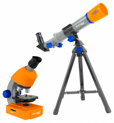 Bresser Telescoop en microscoop junior 35 cm oranje