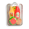 Set da gioco Dantoy per panini con hamburger (17 pezzi)