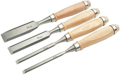 Brüder mannesmann chisel set 4 pieces (hobby) - 609