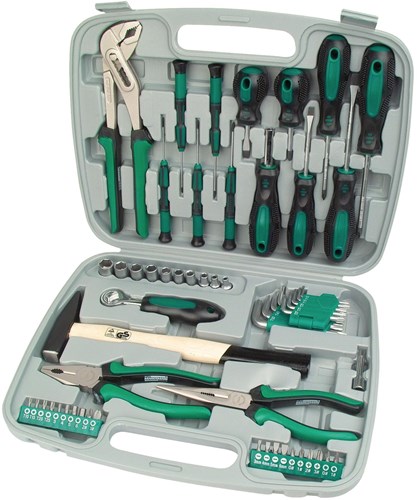 Set di attrezzi Brüder Mannesmann 57 pezzi (hobby) - 29057