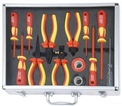 Brüder Mannesmann vde screwdriver and pliers set (hobby) - 11213