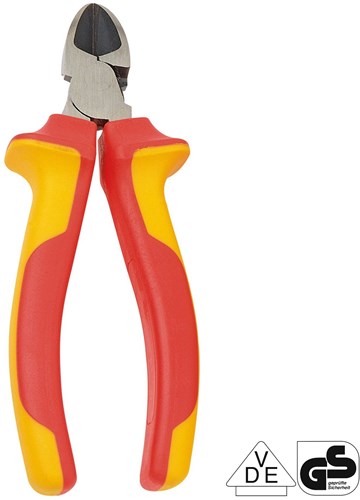 Brüder Mannesmann alicates de corte lateral vde 160 mm (hobby) - 10606
