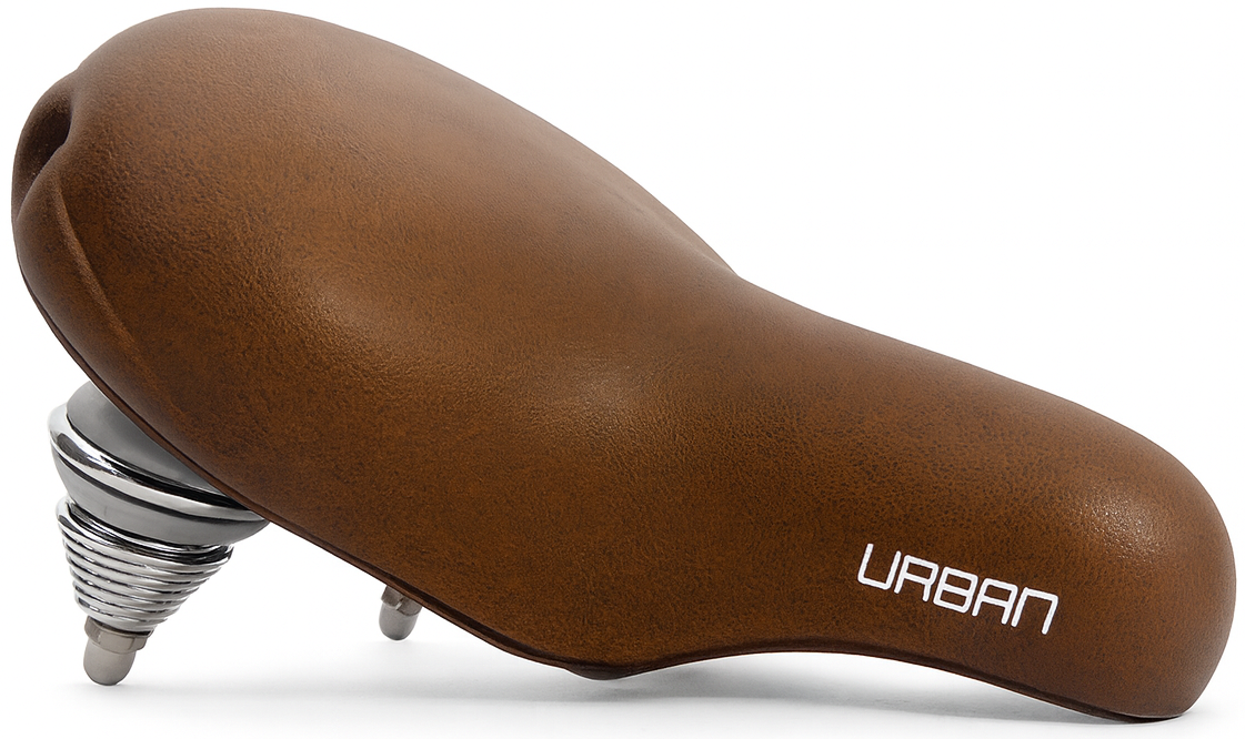 Saddle de bicicleta Urban XL - Matt Dark Brown