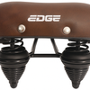 Edge fietszadel urban - mat donkerbruin (werkplaatsverpakking)