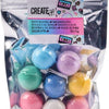 Crealo! - Bustle Balls Junior 4 cm Vegetable 8 pezzi