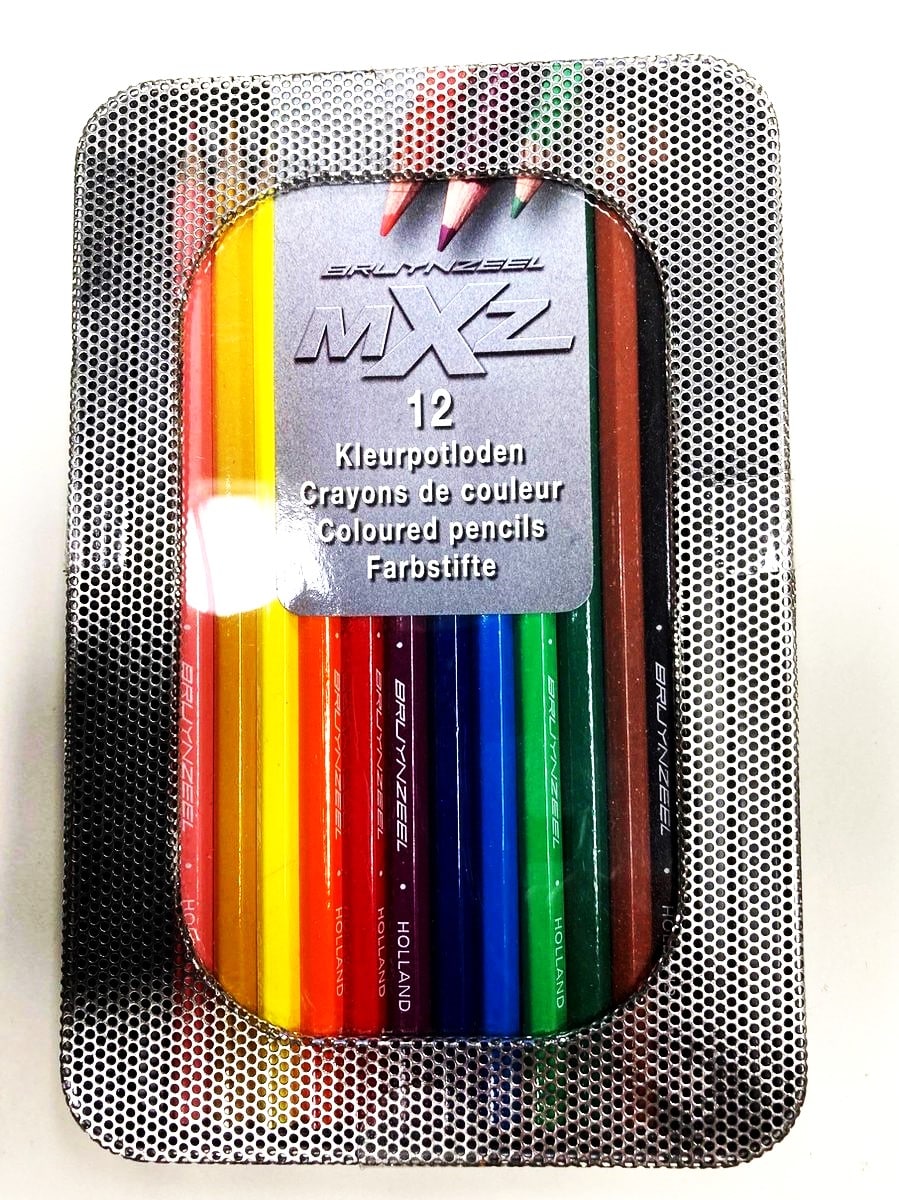 Matite colorate Bruynzeel 12 MXZ in lattina