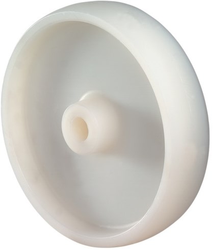 Ruedas de repuesto Bs | rueda-d. 80 mm capacidad de carga 150 kg | plástico blanco | como-d. Longitud del buje de 12 mm 40 mm | 1 pieza - a90.081 a90.081