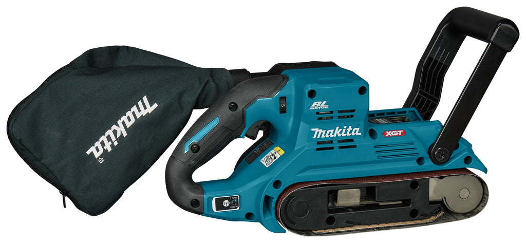 Levigatrice a nastro Makita BS001GZ XGT 40 V Max 76mm | senza batterie e caricabatterie - bs001gz
