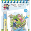 Fien teun water kleur boekje - herbruikbaar magisch kleurboek - kleuren educatief peuter speelgoed - vanaf 2 jaar
