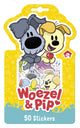 Woezel pip stickerset