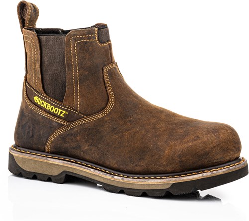 Buckbootz instapper b1180 s3 | donkerbruin | maat 44 - 5055138021965