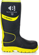 Botas de trabajo Buckbootz bbz8000 s5 negro amarillo | negro amarillo | talla 42 - 00.176.111.42
